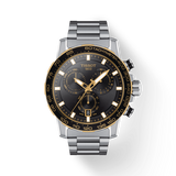  Shop Authentic Tissot Supersport Chrono Black Dial Silver Steel Strap Watch For Men - T125.617.21.051.00 - Luxxuri