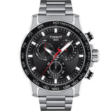  Shop Authentic Tissot T Sport PRS 516 Chronograph Black Dial Silver Steel Strap Watch For Men - T100.417.11.051.01 - Luxxuri