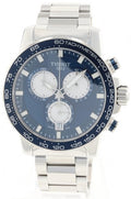  Shop Authentic Tissot Supersport Chrono Blue Dial Silver Steel Strap Watch For Men - T125.617.11.041.00 - Luxxuri