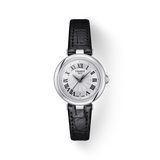  Shop Authentic Tissot Bellissima Small Lady Silver Dial Black Leather Strap Watch For Women - T126.010.16.013.00 - Luxxuri