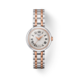  Shop Authentic Tissot Bellissima Lady Small Mother of Pearl Dial Two Tone Steel Strap Watch For Women - T126.010.22.013.01 - Luxxuri