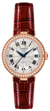  Shop Authentic Tissot Bellissima Small Lady Diamonds Silver Dial Brown Leather Strap Watch For Women - T126.207.66.113.00 - Luxxuri