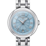  Shop Authentic Tissot Bellissima Small Lady Light Blue Dial Silver Steel Strap Watch for Women - T126.010.11.133.00 - Luxxuri
