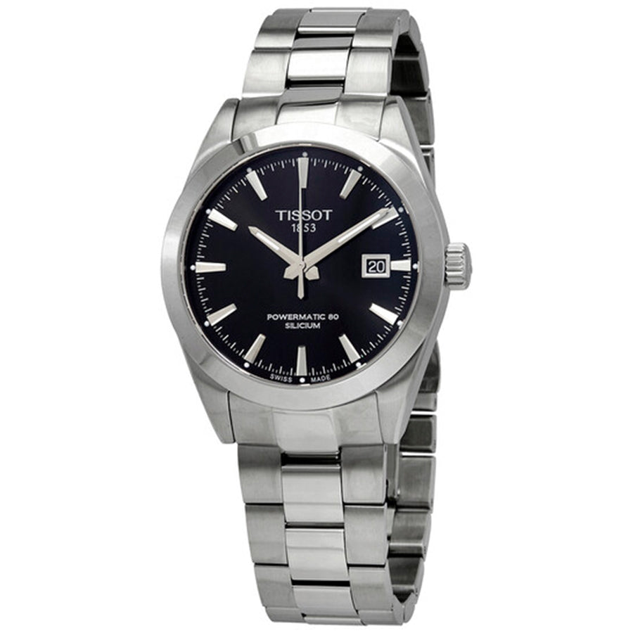  Shop Authentic Tissot Gentleman Powermatic 80 Silicium Black Dial Silver Steel Strap Watch For Men - T127.407.11.051.00 - Luxxuri