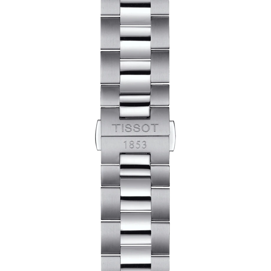  Shop Authentic Tissot Gentleman Powermatic 80 Silicium Black Dial Silver Steel Strap Watch For Men - T127.407.11.061.01 - Luxxuri