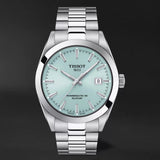  Shop Authentic Tissot Gentleman Powermatic 80 Silicium Ice Blue Silver Steel Strap Watch For Men - T127.407.11.351.00 - Luxxuri