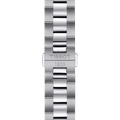 Tissot Gentleman Powermatic 80 Silicium Ice Blue Silver Steel Strap Watch For Men - T127.407.11.351.00