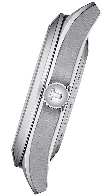  Shop Authentic Tissot Gentleman Powermatic 80 Silicium Blue Dial Brown Leather Strap Watch For Men - T127.407.16.041.00 - Luxxuri