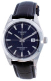  Shop Authentic Tissot Gentleman Powermatic 80 Silicium Blue Dial Black Leather Strap Watch For Men - T127.407.16.041.01 - Luxxuri