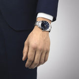  Shop Authentic Tissot Gentleman Black Dial Silver Steel Strap Watch For Men - T127.410.11.051.00 - Luxxuri
