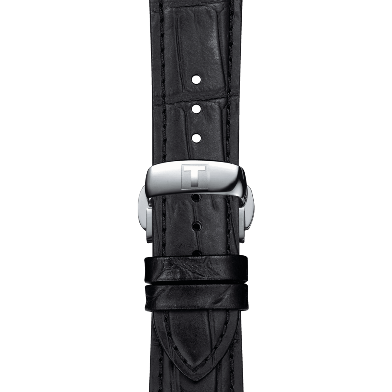  Shop Authentic Tissot Gentlemen Blue Dial Black Leather Strap Watch for Men - T127.410.16.041.01 - Luxxuri