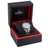  Shop Authentic Tissot Gentleman Powermatic 80 Silicium Ice Blue Silver Steel Strap Watch For Men - T127.407.11.351.00 - Luxxuri