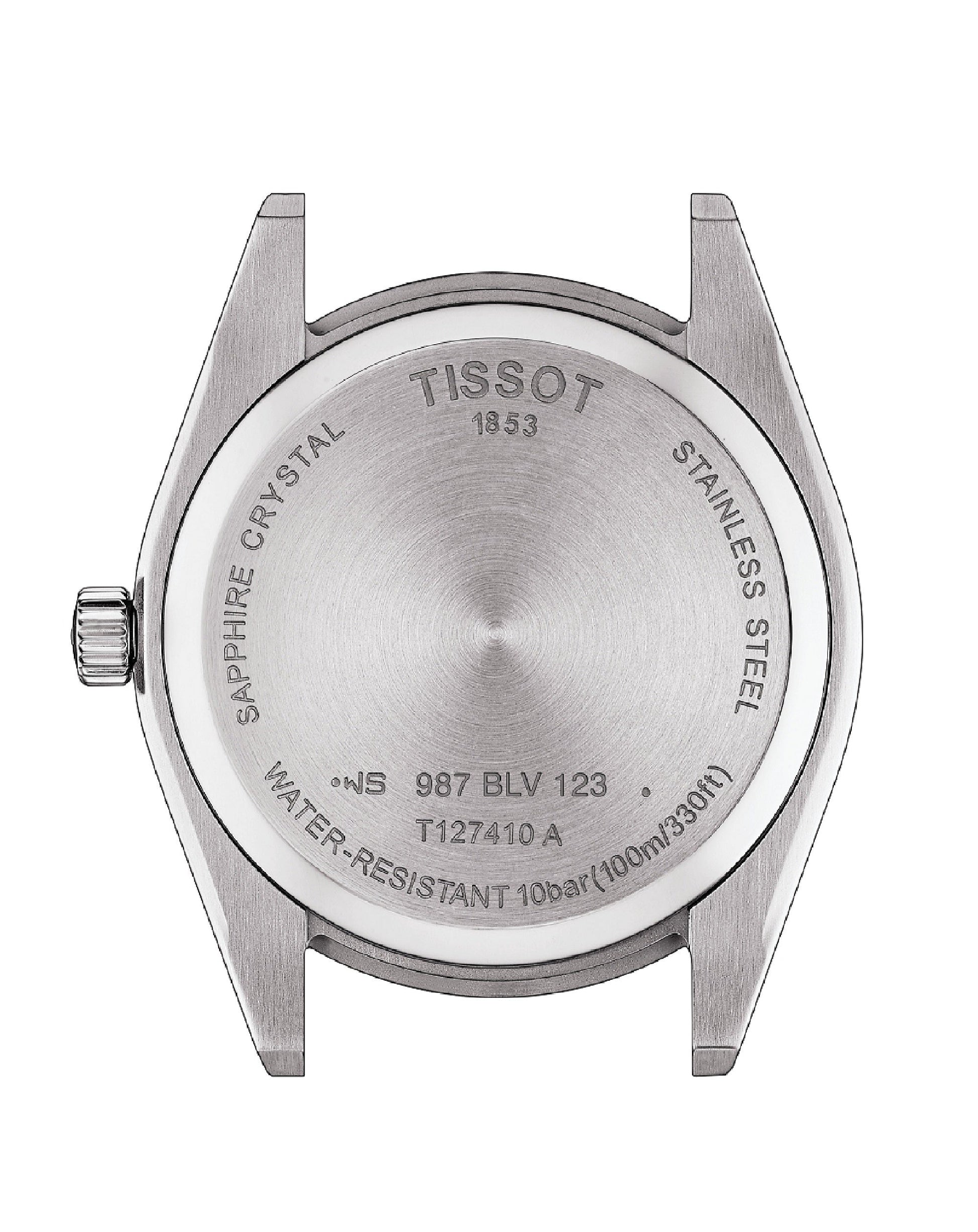  Shop Authentic Tissot Gentlemen Silver Dial Brown Leather Strap Watch for Men - T127.410.16.031.01 - Luxxuri