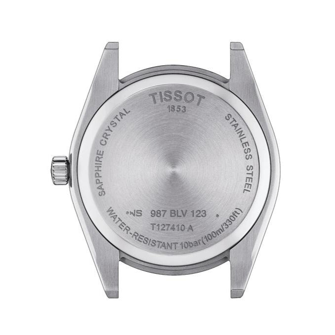  Shop Authentic Tissot Gentleman Black Dial Black Leather Strap Watch For Men - T127.410.16.051.00 - Luxxuri