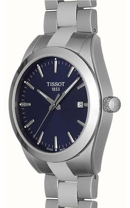  Shop Authentic Tissot Gentleman Blue Dial Silver Steel Strap Watch For Men - T127.410.11.041.00 - Luxxuri