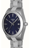  Shop Authentic Tissot Gentleman Blue Dial Silver Steel Strap Watch For Men - T127.410.11.041.00 - Luxxuri