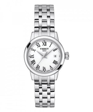  Shop Authentic Tissot Classic Dream Lady Stainless Steel Watch For Women - T129.210.11.013.00 - Luxxuri