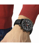  Shop Authentic Tissot T Sport PRS 516 Chronograph Black Dial Black Leather Strap Watch for Men - T131.617.36.052.00 - Luxxuri