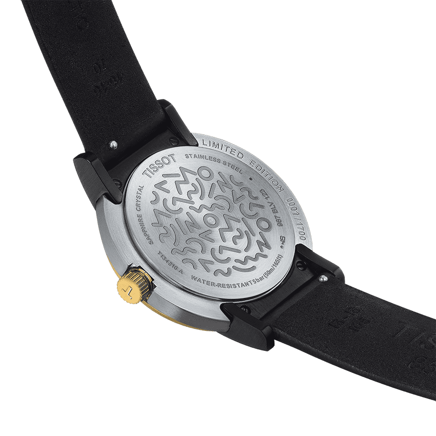  Shop Authentic Tissot Heritage Memphis Lady White Dial Black Rubber Strap Watch For Women - T120.210.17.011.00 - Luxxuri