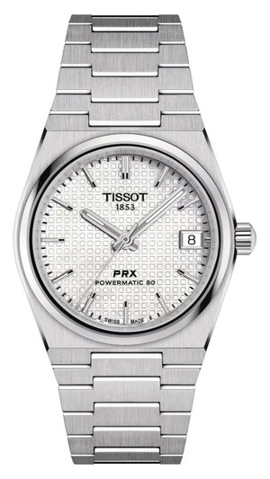  Shop Authentic Tissot PRX Powermatic 80 White Dial Silver Steel Strap Watch for Men - T137.207.11.111.00 - Luxxuri