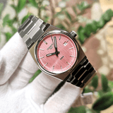  Shop Authentic Tissot PRX Quartz Pink Dial Silver Steel Strap Watch for Women - T137.210.11.331.00 - Luxxuri
