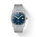 Tissot PRX Powermatic 80 Blue Dial Silver Steel Strap Watch for Men - T137.407.11.041.00