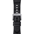 Tissot PRX Powermatic 80 Black Dial Black Leather Strap Watch for Men - T137.407.16.051.00
