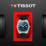  Shop Authentic Tissot PRX Powermatic 80 Blue Dial Black Rubber Strap Watch for Men - T137.407.17.041.00 - Luxxuri