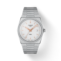 Tissot PRX Quartz Silver Dial Silver Steel Strap Watch for Men - T137.410.11.031.00