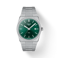 Tissot PRX Green Dial Silver Steel Strap Watch For Men - T137.410.11.091.00