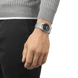  Shop Authentic Tissot Powermatic 80 Automatic Gradient Blue Dial Silver Steel Strap Watch for Men - T137.407.11.051.01 - Luxxuri