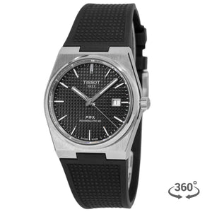  Shop Authentic Tissot PRX Black Dial Black Rubber Strap Watch For Men - T137.410.17.051.00 - Luxxuri