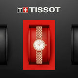  Shop Authentic Tissot Lovely Mother of Pearl Dial Rose Gold Steel Strap Watch for Women - T140.009.33.111.00 - Luxxuri