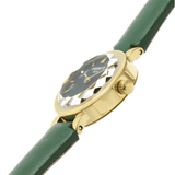  Shop Authentic Tissot Lovely Round Green Mother of Pearl Dial Green Leather Strap Watch for Women - T140.009.36.091.00 - Luxxuri