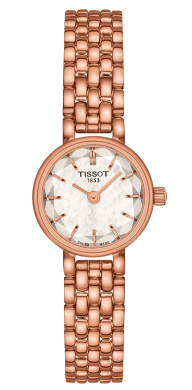  Shop Authentic Tissot Lovely Mother of Pearl Dial Rose Gold Steel Strap Watch for Women - T140.009.33.111.00 - Luxxuri