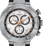  Shop Authentic Tissot T Race Chronograph White Dial Black Rubber Strap Watch For Men - T141.417.17.011.00 - Luxxuri