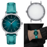 Shop Authentic Tissot Everytime Lady Green Dial Green Leather Strap Watch for Women - T143.210.17.091.00 - Luxxuri