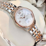  Shop Authentic Tissot Le Locle Automatic Lady Silver Dial Two Tone Steel Strap Watch For Women - T41.2.183.16 - Luxxuri
