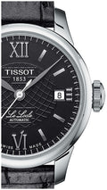  Shop Authentic Tissot Le Locle Automatic Lady Black Dial Black Leather Strap Watch for Women - T41.1.123.57 - Luxxuri