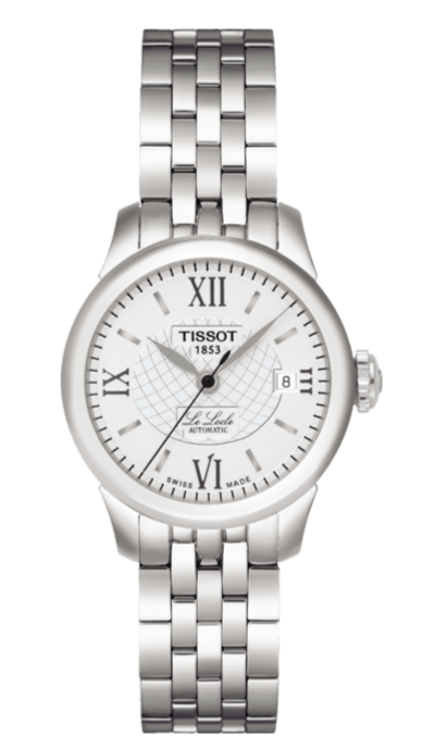  Shop Authentic Tissot Le Locle Small Automatic Silver Dial Silver Steel Strap Watch For Women - T41.1.183.33 - Luxxuri
