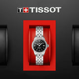  Shop Authentic Tissot Le Locle Automatic Small Lady Black Dial Silver Steel Strap Watch For Women - T41.1.183.53 - Luxxuri
