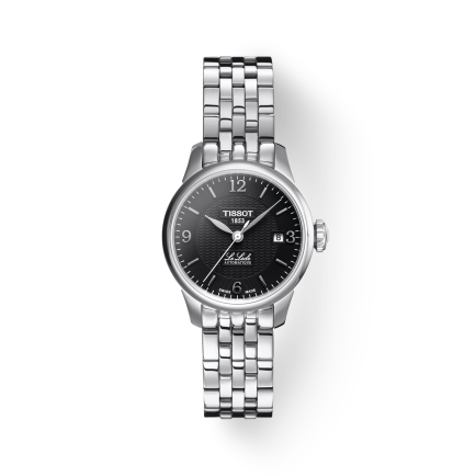  Shop Authentic Tissot Le Locle Small Automatic Black Dial Silver Steel Strap Watch For Women - T41.1.183.54 - Luxxuri
