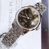  Shop Authentic Tissot Le Locle Automatic Lady Black Dial Silver Steel Strap Watch For Women - T41.1.183.56 - Luxxuri