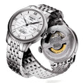  Shop Authentic Tissot Le Locle Double Happiness Automatic Silver Dial Silver Steel Strap Watch For Men - T41.1.833.50 - Luxxuri