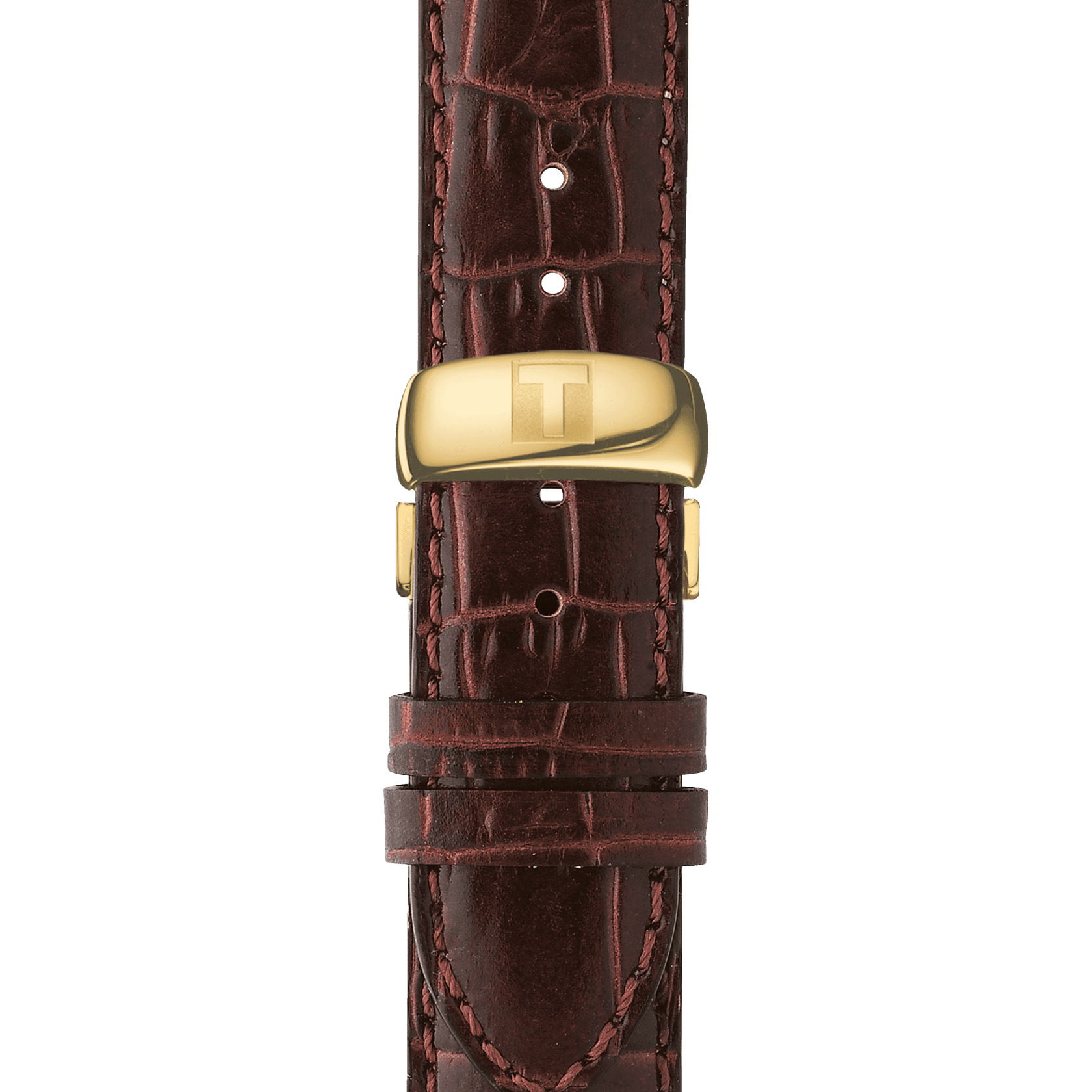  Shop Authentic Tissot Le Locle Automatic Gold Dial Brown Leather Strap Watch For Men - T41.5.413.73 - Luxxuri