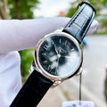  Shop Authentic Tissot Le Locle Automatic Lady Black Dial Black Leather Strap Watch for Women - T41.1.123.57 - Luxxuri