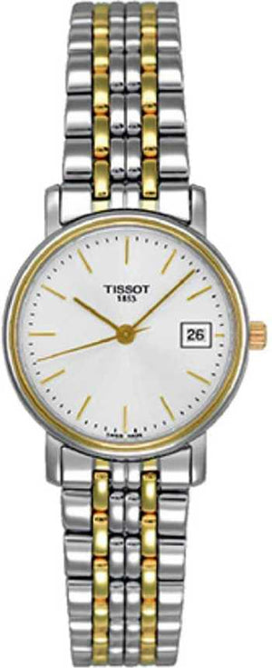  Shop Authentic Tissot T Classic Desire Small Lady White Dial Watch For Women - T52.2.281.31 - Luxxuri
