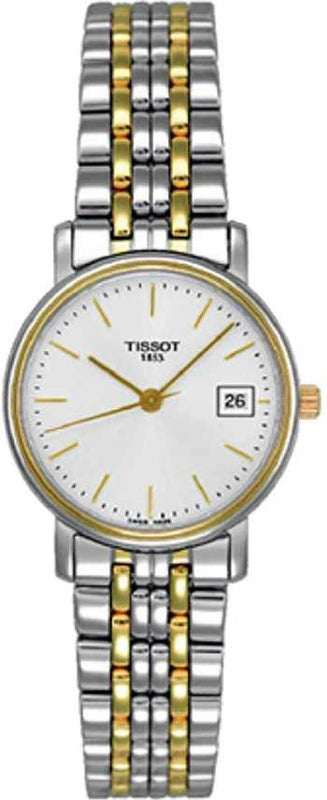  Shop Authentic Tissot T Classic Desire Small Lady White Dial Watch For Women - T52.2.281.31 - Luxxuri