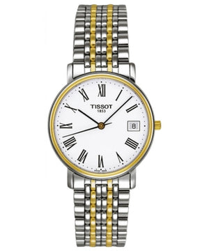  Shop Authentic Tissot T Classic Desire White Dial Two Tone Watch For Men - T52.2.481.13 - Luxxuri