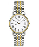  Shop Authentic Tissot T Classic Desire White Dial Two Tone Watch For Men - T52.2.481.13 - Luxxuri